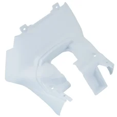 LID SIDE COVER FOR SCOOT MBK 50 NITRO 1997>2012/YAMAHA 50 AEROX 1997>2012 GLOSS WHITE- SELECTION P2R