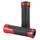 REVETEMENT POIGNEE AVOC MOTO ON ROAD ANTIDERAPANTE ADAPTABLE YAMAHA 700 MT-07 ROUGE ANODISE OPEN END (PAIRE)