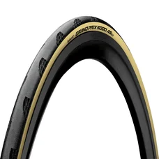 TYRE FOR ROAD BIKE 700 X 28 CONTINENTAL GRAND PRIX 5000 ALL SEASON TUBELESS - Black/cream - Foldable (28-622)