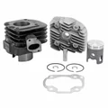 COMPLETE CYLINDER KIT FOR SCOOT TOP PERFORMANCES CAST IRON FOR MBK 50 OVETTO 2STROKE, MACH G/YAMAHA 50 NEOS 2STROKE, JOG/APRILIA 50 SR/MALAGUTI 50 F10 (BLACK TROPHY)