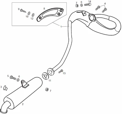 Tuyau d’échappement