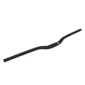 CINTRE VTT DEMI RELEVE P2R UNO ALU NOIR MAT 31,8mm L780mm HAUTEUR 25mm