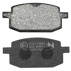 PLAQUETTE DE FREIN NEWFREN POUR PEUGEOT 50 V-CLIC AV / PGO 50 BIG MAX 1994>2002 AV / MBK 100 BOOSTER 1999>2001 AV / YAMAHA 100 BWS 1999>2001 AV / SKYTEAM 50-125 SKYMAX (FD0175BE) (ELITE ORGANIQUE)