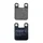 PLAQUETTE DE FREIN TRW POUR DERBI 50 SENDA AV / PEUGEOT 50 SPEEDFIGHT 1 1996> AV, LUDIX (AJP) AV / MBK 50 X-POWER 2004> AR, X-LIMIT 2004> AR / YAMAHA 50 TZR 2004> AR, DTR 2004> (MCB535 LC)