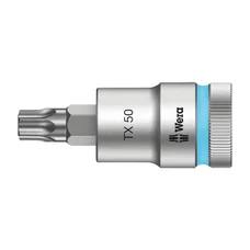 DOUILLE TORX WERA 8767 HF ZYKLOP 1/2 T50 LONGUEUR 60 mm (VENDU A L'UNITE)  -MARQUE ALLEMANDE POUR LES ATELIERS-
