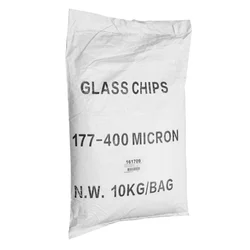ABRASIVE GLASS GRANULATES FOR PROFESSIONNAL BLASTING CABINET (BAG 10 Kg)