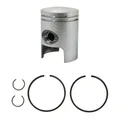 PISTON  "PIAGGIO GENUINE PART" 50 ZIP 1995>, TYPHOON 1995>, NRG 1997>, LIBERTY 2000>, FLY 2005>, VESPA LX 2005>/GILERA 50 RUNNER 1997>, STALKER 1997>/APRILIA 50 SR 2003> CAT-4(P)  -4878020004-