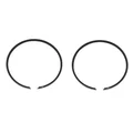 PISTON RING FOR SCOOT - AIRSAL for MBK 50 OVETTO 2 stroke, MACH G/YAMAHA 50 NEOS 2 stroke, JOG/APRILIA 50 SR/MALAGUTI 50 F10, F12  (For cast iron cylinder) (PAIR)