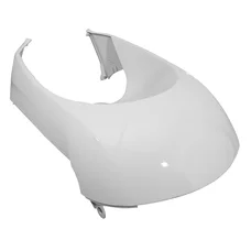 FRONT FAIRING FOR SCOOT  PEUGEOT 50 KISBEE 2 Stroke/4 Stroke All models - GLOSS WHITE (LOWER)  -P2R-