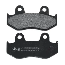 BRAKE PADS NEWFREN FOR KAWASAKI 250 SC EPSILON 2002> Rear SUZUKI 400 BURGMAN 2001>2006 Rear 250 BURGMAN 2001>2006 Rear  (L 81mm - H 42mm - thk 8.3mm)  (FD0326BE)  (SCOOTER ELITE ORGANIC)