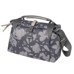 SAC A MAIN VELO BASIL MAGNOLIA BLACKBERRY WATERPROOF 7L LIVRE SANS FIXATION CLIP COMPATIBLE FIXATION VAE/E-BIKE BASIL ET KLICKFIX  (34x14x23cm)