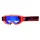 MASQUE/LUNETTES CROSS PROGRIP 3300 FL VISION GO MULTILAYERED ORANGE FLUO ECRAN MIROIR BLEU ANTI-RAYURES/ANTI U.V./ANTI-BUEE (HOMOLOGUE CE-EN-N- AC-96025 REV.2)