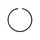 PISTON RING- "PIAGGIO GENUINE PART" 125 VESPA PX  -052575-
