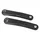 MANIVELLE DROITE + GAUCHE VAE / E-BIKE LONGUEUR 170mm ALU NOIR ISIS POUR MOTEUR YAMAHA PW-X / BOSCH GEN 4 / OLI SPORT  (PAIRE)