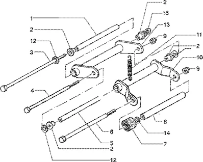 Bras oscillant