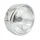PHARE/PROJECTEUR CYCLO AVANT CHROME AVEC INTERRUPTEUR DIAM 140mm CASQUETTE CHROME (BA20D UNIVERSEL)  -SELECTION P2R-