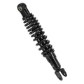 AMORTISSEUR SCOOT ADAPTABLE MBK 50 OVETTO / YAMAHA 50 NEOS NOIR (REGLABLE, ENTRAXE 280 mm) -SELECTION P2R