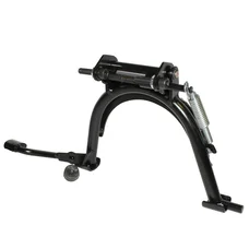 BEQUILLE SCOOT CENTRALE ADAPTABLE MBK 50 OVETTO 1997>2006 2T, MACH G 2002>2015/YAMAHA 50 NEOS 1997>2006 2T, JOG R 2002>2015 (MODELE REPARATION AVEC FIXATION PORTE-BEQUILLE) NOIR  -BUZZETTI-