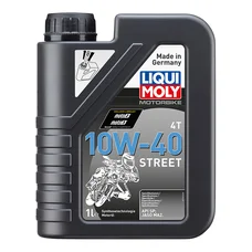 HUILE MOTEUR 4 TEMPS LIQUI MOLY MOTO STREET 4T 10W40  (1 L)  SYNTHETIQUE