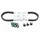 KIT TRANSMISSION (COURROIE, GALETS, GUIDES) ORIGINE PIAGGIO 125 GTS VESPA 2013>2017 -1R000583