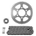 KIT CHAINE ADAPTABLE KEEWAY 125 RKF 2017>2023  428  13x46  (DEMULTIPLICATION ORIGINE)  -SUPERSPROX-