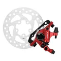 FREIN Xtech POUR TROTTINETTE XIAOMI ROUGE (ETRIER, DISQUE ET SUPPORT) (120 mm)  -SELECTION P2R-
