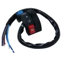 HANDLEBAR SWITCH FOR MOPED MBK 51 - LEFT - CEV TYPE  - P2R-