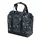 SINGLE BAG FOR BICYCLE-REAR- BASIL GRAND TARPAULIN SHOPPER -SIDE BAG LEFT/RIGHT - BLACK/WHITE- WATERPROOF 23Lt (34x19x35cm)
