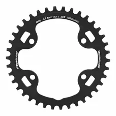 CHAINRING FOR MTB-FOR SINGLE- 38T.  Ø96 1X11 BLACK STRONGLIGHT -4 ARMS- XT M8000/SLX M7000 NON THREADED