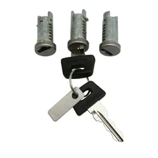 LOCK KEY SET (3 PIECES) "PIAGGIO GENUINE PART" 50 TYPHOON 1998>2004, 125 SKIPPER, 125 VESPA PX  -1792925-