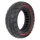 PNEU TROTTINETTE PLEIN  8.5 X 3.00 NOIR LISERET ROUGE ULTRALEGER - LARGEUR INTERIEUR 40 mm