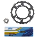 KIT CHAINE ADAPTABLE MBK 50 X-LIMIT 2003>2006/YAMAHA 50 DTR 2003>2006  420  11x50  (ALESAGE 105mm) (DEMULTIPLICATION ORIGINE)  -P2R-