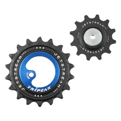 GALET DERAILLEUR AOPW TRIPEAK 12-18 DENTS CERAMIQUE 12x2V. SRAM AXS RED E1/FORCE E1 BLEU FONCE >2024 (JEU DE 2) (GARANTIE 4 ans)