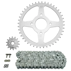 KIT CHAINE ADAPTABLE HONDA 125 XL V VARADERO 2000>2016  520  14x44  (DIAM COURONNE 58/90/10.5)  (DEMULTIPLICATION ORIGINE)  -AFAM-