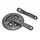 CHAINSET FOR ROAD BIKE- SHIMANO  8/9 Speed CLARIS BLACK 170 mm 50-34 (INTEGRATED AXLE)