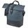SACOCHE ARRIERE VELO LATERALE SAC BANDOULIERE BASIL COVE SHOPPER BLEU MARINE/NOIR DROIT/GAUCHE 14-16L FIXATION MIK HOOKS PORTE BAGAGE (36x14x29cm) AVEC POIGNEE FERMETURE PLIANTE IMPERMEABLE