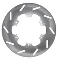 DISQUE DE FREIN ADAPTABLE PIAGGIO 50 LIBERTY 2T 1997> LIBERTY 4T 2000> AV, 125 LIBERTY 1998> AV, 125-250 VESPA GTS 2005>AV ET AR / BETA 50 RR AR (EXT 220mm - INT 105mm - 6 TROUS) (DF4014A)  -NEWFREN-