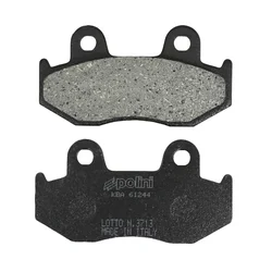 BRAKE PADS -POLINI FOR HONDA 125 NES, 150 NES, 125 DYLAN, 150 DYLAN, 125 PSi, 125 SH  (L 81.6mm - H 42.6mm - thk9.3mm)  (174.0034)  (ORIGINAL)