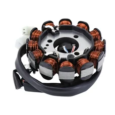 STATOR ALLUMAGE SCOOT ADAPTABLE MBK 50 BOOSTER X 2007>2009, OVETTO 2009>2017, NITRO 2014>2017 4T/YAMAHA 50 GIGGLE 2007>2009, NEO'S 2014>2017, AEROX 2014>2017 4T (12 POLES) (OEM: 3B3-H1410-00)  -P2R-