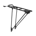 LUGGAGE RACK-REAR- ON STAYS- PLETSCHER WERSO BLACK ALUMINIUM 26"/28"/700C COMPATIBLE MIK SYSTEM / BASIL RANGE - MAX LOAD 27kgs