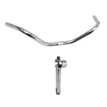 HANDLEBAR+STEM FOR SOLEX - CHROMED