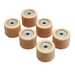 GALET/ROULEAU ORIGINE PIAGGIO 50 LIBERTY 4T, ZIP 2T, FLY 2T, TYPHOON, VESPA LX 2T, VESPA-S 2T/APRILIA 50 SR-MOTARD/GILERA 50 DNA, RUNNER, STALKER (JEU DE 6)  -CM1102015-