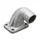 PIPE ADMISSION CYCLO MALOSSI MONTAGE SOUPLE POUR MBK 51 DIAM INT 19 / DIAM EXT 25 mm (026572B)
