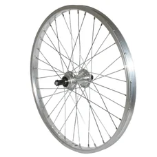 WHEEL FOR MTB - 20" REAR - FULL ALUMINIUM - QUICK RELEASE -FREEWHEEL 6/7 SPEED