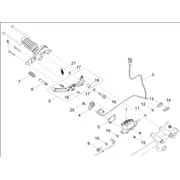 Pompe frein arrière