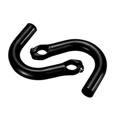 EMBOUT DE CINTRE P2R ALU CINTRE COURSE NOIR (PAIRE) - TRANSFORME UN CINTRE VTT EN CINTRE COURSE