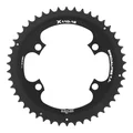 PLATEAU ROUTE 4BRA D.110 POUR SHIMANO ULTEGRA R8100/8170 DURA-ACE R9200/9270 105 R7100 TA X110 54DTS EXTERIEUR NOIR 12V.  (PENSER A COMMANDER LE KIT INTRAVIS CORRESPONDANT)