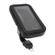 SMARTPHONE HOLDER - UNIVERSAL KIT WITH BRACKET ON HANDLEBAR or MIRROR LEG - Size XL (17 x 10 cm) -P2R