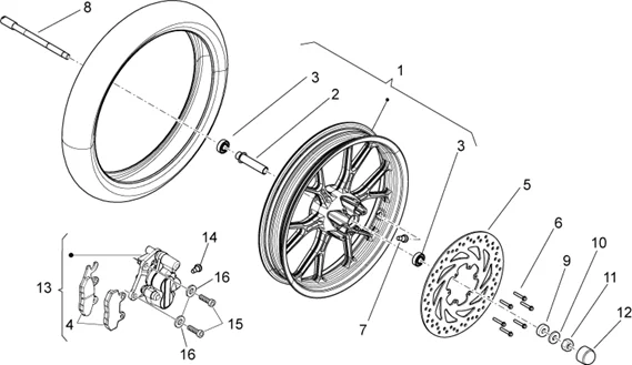 Roue Av. II