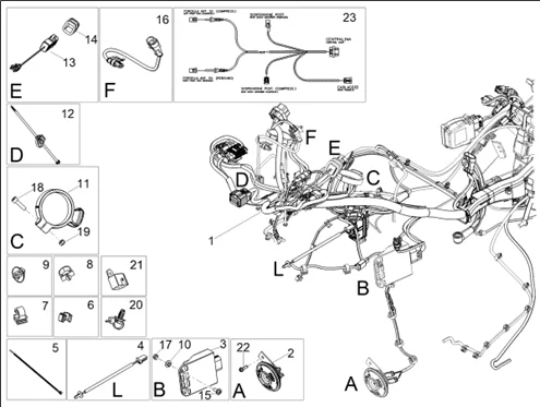 Circuit electrique AV